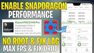 Enable Snapdragon Performance With SetEdit Codes : No Root || Get Max FPS & Smooth Performance
