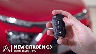 Citroën C3 - Entry & Starting