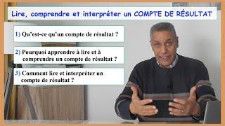 Lire et Comprendre un COMPTE DE RÉSULTAT