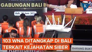 Polisi Tangkap 103 WNA di Bali Terkait Kejahatan Siber