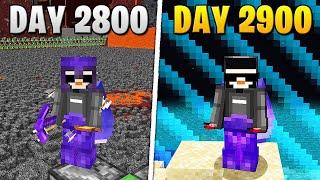 I Survived 2,900 Days in HARDCORE Minecraft...