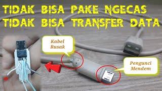 Cara Memperbaiki Kabel Charger Micro Usb Tidak Bisa Ngecas - Kabel Data Tidak Bisa Transfer Data