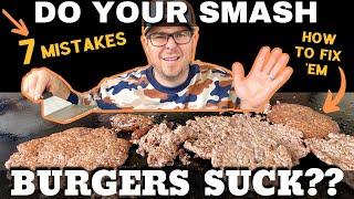 The Biggest Smash Burger Mistakes Beginners Make - And how to fix them!