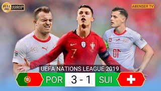 RONALDO'S EPIC HAT-TRICK AGAINST SWITZERLAND IN 2019 UNL SEMI-FINALS!