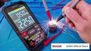 GVDA GD120B Smart Digital Multimeter True RMS Unbox, Review and Test