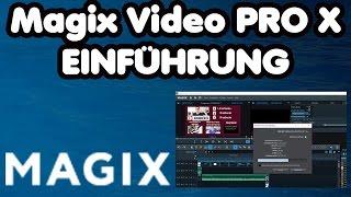 MAGIX Video Pro X 8 Tutorial DEUTSCH - Einführung | Videos schneiden und mehr