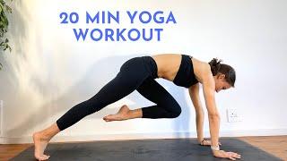 20 Min Sweaty Yoga Workout