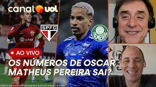  PALMEIRAS AINDA TENTA MATHEUS PEREIRA, DO CRUZEIRO; OS NÚMEROS DE OSCAR ANTES DO SÃO PAULO