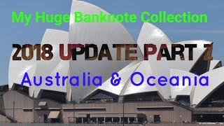 2018 world paper money bankw collection update - Australia and Oceania. Part 2 of 6