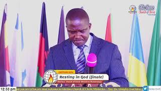 RESTING IN GOD (final episode) BY DR.ISAAC KITUUKA