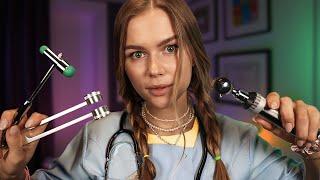 Fastest ASMR Medical "Most Weird Doctors"(Cranial Nerve, Eye, Ear Exam, Scalp lice check, Shady Dr)