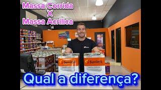 Massa Pva Corrida e Massa Acrílica Suvinil | Qual a Diferença? Como Aplicar? Onde Aplicar