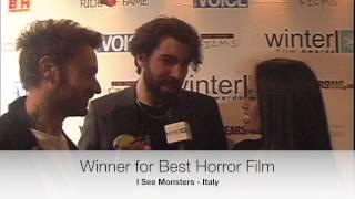 Lola Bastinado interviews Frank Calo and the winners of Best Horror Film