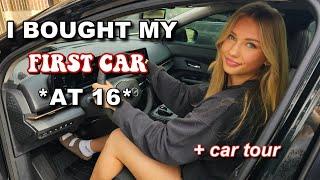 I bought my FIRST CAR at 16... *car tour*