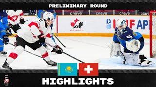 Highlights: Kazakhstan vs Switzerland | 2025 #WorldJuniors