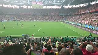 Mane corner for Senegal against Poland World Cup 2018 in Moscow