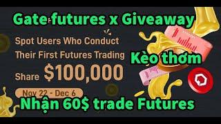 Hướng dẫn Trade Futures(ETF) Sàn GATE.IO