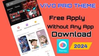 vivo paid theme free download And apply 2024||vivo font free download