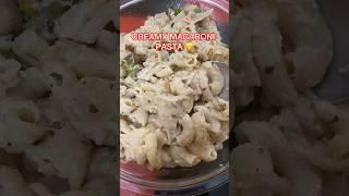 Creamy macaroni | white sauce pasta | cheese macoroni | #pasta #recipe #shorts #food #foodie