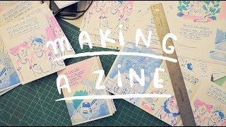 Made a ZINE in 24 hours on RISO printing ~ Frannerd