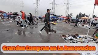 Grandes Compras en el Tianguis de La Renovacion en Iztapalapa el mejor lugar para chacharear en cdmx