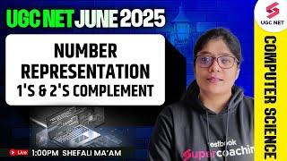 Number Representation Concepts For UGC NET Computer Science | UGC NET 2025 By Shefali Ma'am