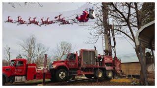 The Day After Christmas and Back to Work, Drilling a New Water Well!