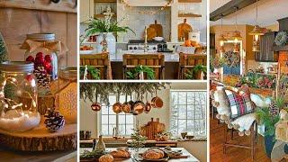 Rustic Elegance: Winter Kitchen Decorating Ideas with Country Charm