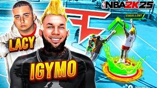 FAZE LACY x IGYMO pulled up on HUGE WINSTREAK in OLD TOWN NBA 2K25...