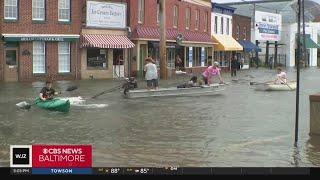 Tropical Storm Debby brings historic, dangerous flooding to Annapolis