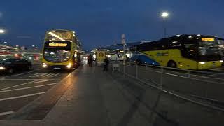 Walking from Terminal 2, Dublin Airport to bus stop 