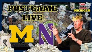 MICHIGAN - Northwestern Postgame LIVE