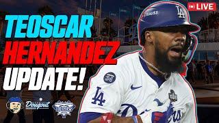 BIG Teoscar Hernandez Free Agency Update! Will LA Re-sign Teoscar Hernandez?