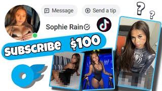 I Bought Sophie Rain OnlyFan's So You Didn't Have To...