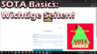 SOTA BASICS: Wichtige Seiten