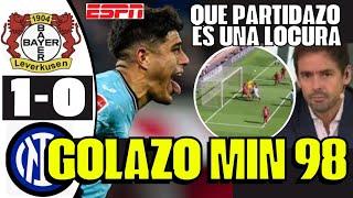 BRUTAL PIERO HINCAPIÉ GOLAZO AL ÚLTIMO MINUTO IMPRESIONÓ PARTIDAZO ES UN GOLAZO DE NIVEL SORPRENDE