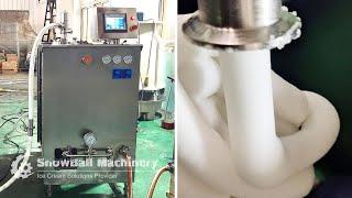 300L to 600L freon ice cream continuous freezer industrial continue freezing equipment