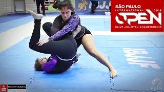 JIU - JITSU - OPEN SÃO PAULO - Sem Kimono - GABRIELE STRANO X IRATI GONÇALVES