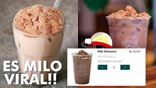 Modal 8RIBU jual 50RIBU | Resep Es Milo BIOSKOP xxi MIRIP ala RUMAHAN!!!