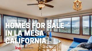 Homes for Sale in La Mesa California