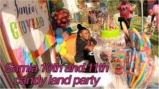 DIY candy land  Birthday party