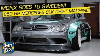 A 850HP Swedish Screamer! - Mårten Stångberg's Mercedes-Benz CLK Drift Car