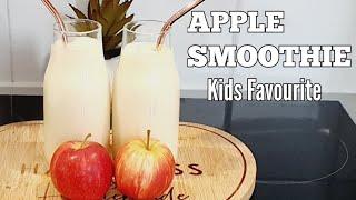 APPLE SMOOTHIE FOR KIDS// Apple Milkshake//Apple Smoothie Recipe.#smoothie