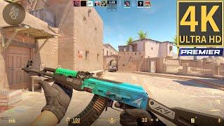 Counter Strike 2 Gameplay 4K (No Commentary) Ranked Premier #89.