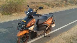 Yamaha Ray ZR Street Rally  2022 || orange color || review