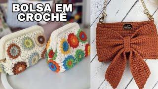 Bolsa de crochê / fácil e rápido para iniciantes 