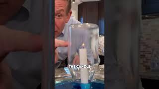 Why Does the Candle Suck In the Water?