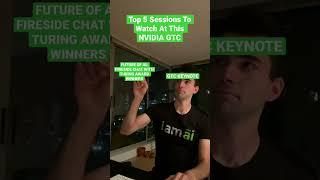 Top 5 Sessions To Watch At This NVIDIA GTC #artificialintelligence  #machinelearning #nvidia #gtc