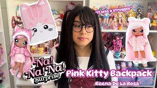 Na!Na!Na! Surprise Pink Kitty Reena De La Rosa Backpack Set Review!!