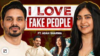 @AdahSharmaOfficial on Why She prefers Fake People #bollywood #people #fakelove #shiva #actress